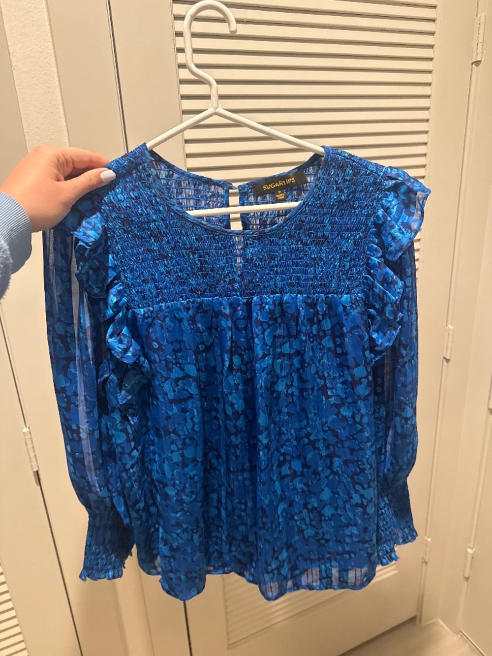Sugarlips blue top